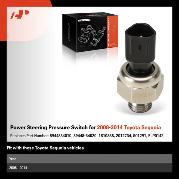 Power Steering Pressure Switch for 2008-2014 Toyota Sequoia