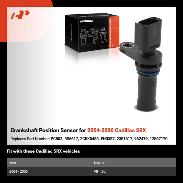 Crankshaft Position Sensor for 2004-2006 Cadillac SRX