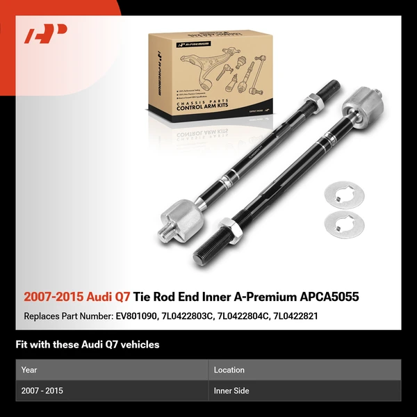 2007-2015 Audi Q7 Tie Rod End Inner A-Premium APCA5055