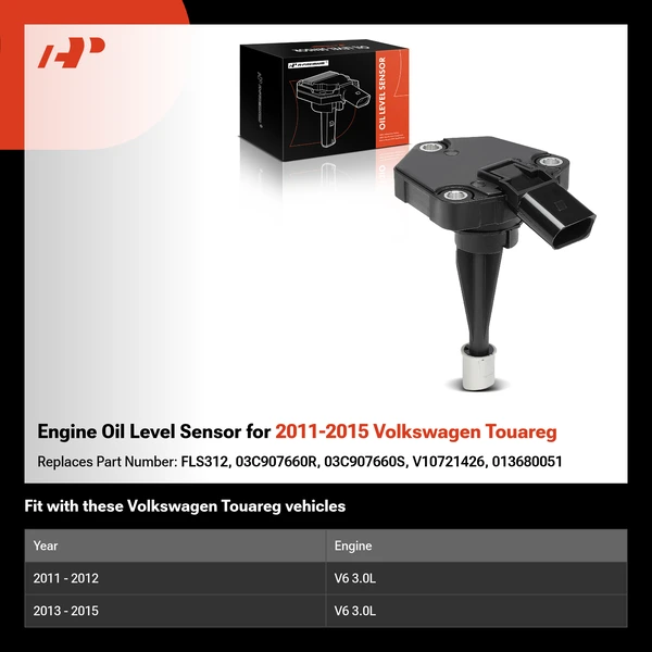 Engine Oil Level Sensor for 2011-2015 Volkswagen Touareg