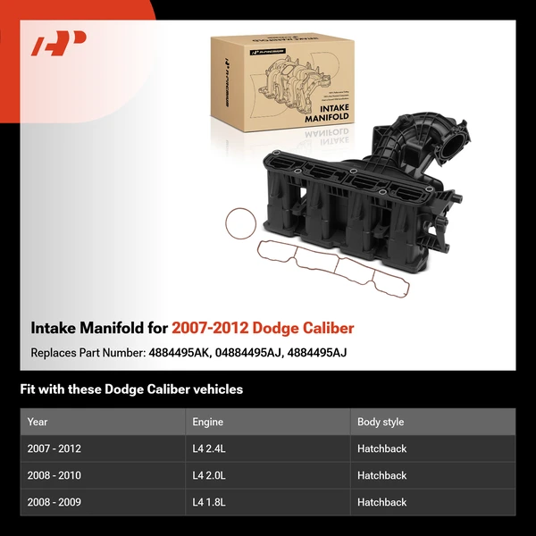 Intake Manifold for 2007-2012 Dodge Caliber