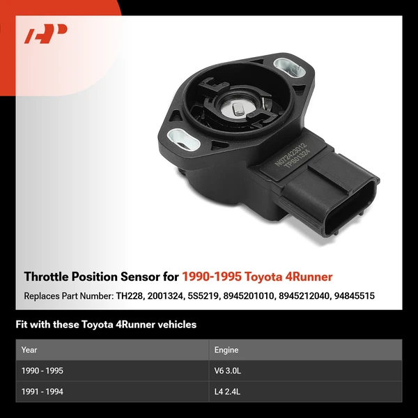 Throttle Position Sensor for 1990-1995 Toyota 4Runner