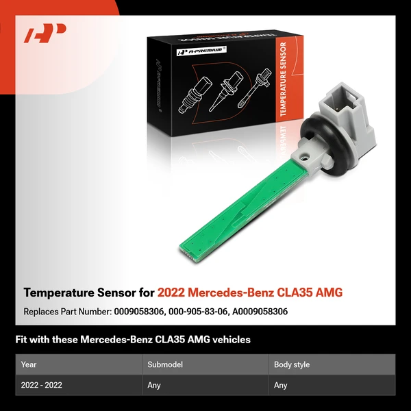 Temperature Sensor for 2022 Mercedes-Benz CLA35 AMG