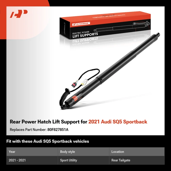 Rear Power Hatch Lift Support for 2021 Audi SQ5 Sportback