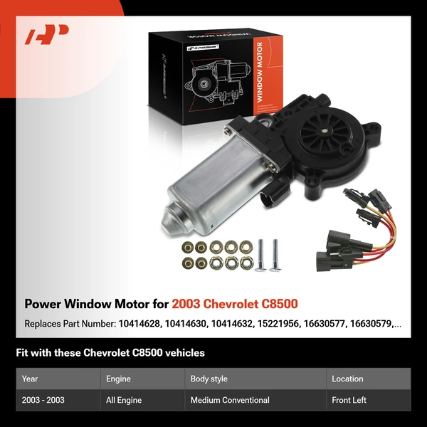 Power Window Motor for 2003 Chevrolet C8500