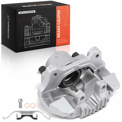 Front Passenger Disc Brake Caliper with Bracket