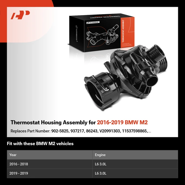 Thermostat Housing Assembly for 2016-2019 BMW M2