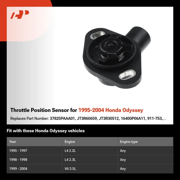 Throttle Position Sensor for 1995-2004 Honda Odyssey