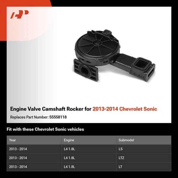 Engine Valve Camshaft Rocker for 2013-2014 Chevrolet Sonic