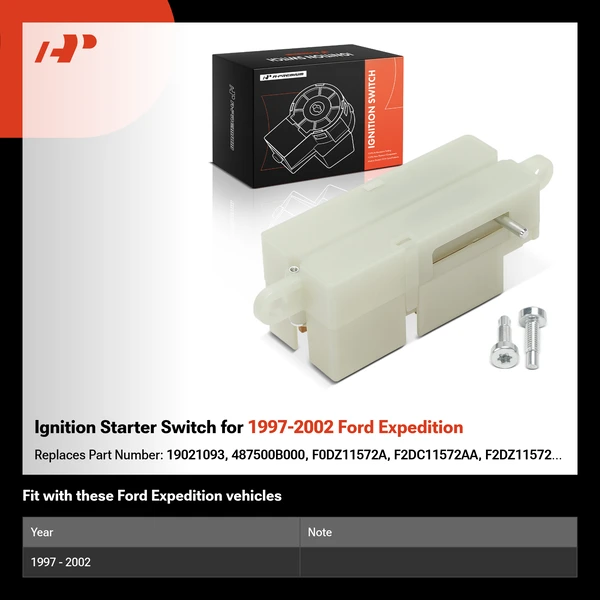 Ignition Starter Switch for 1997-2002 Ford Expedition