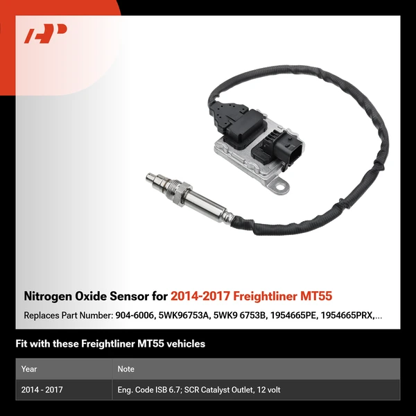 Nitrogen Oxide Sensor for 2014-2017 Freightliner MT55