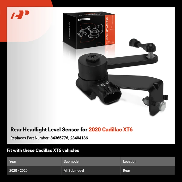 Rear Headlight Level Sensor for 2020 Cadillac XT6