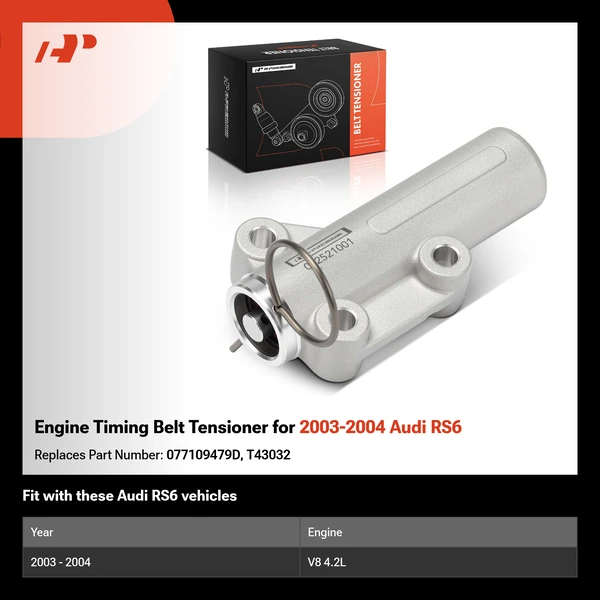 Engine Timing Belt Tensioner for 2003-2004 Audi RS6