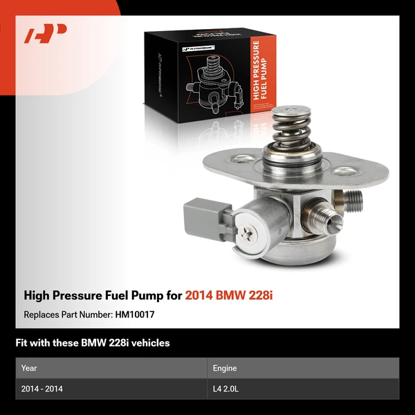 High Pressure Fuel Pump for 2014 BMW 228i