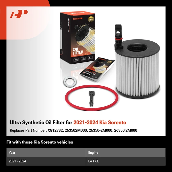 Ultra Synthetic Oil Filter for 2021-2024 Kia Sorento