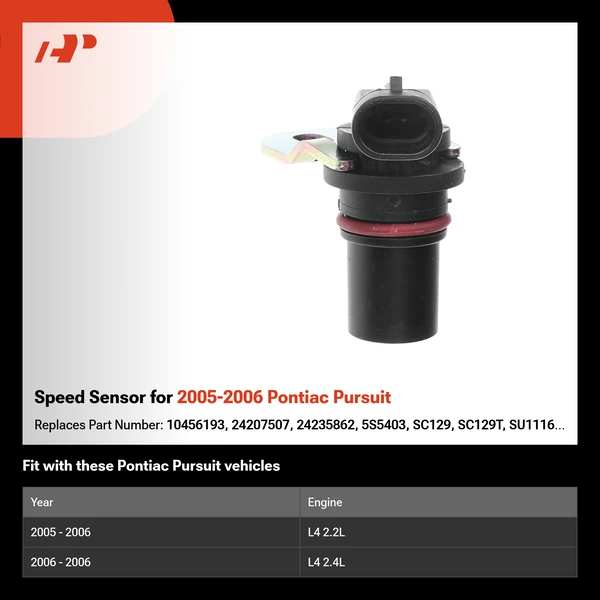 Speed Sensor for 2005-2006 Pontiac Pursuit