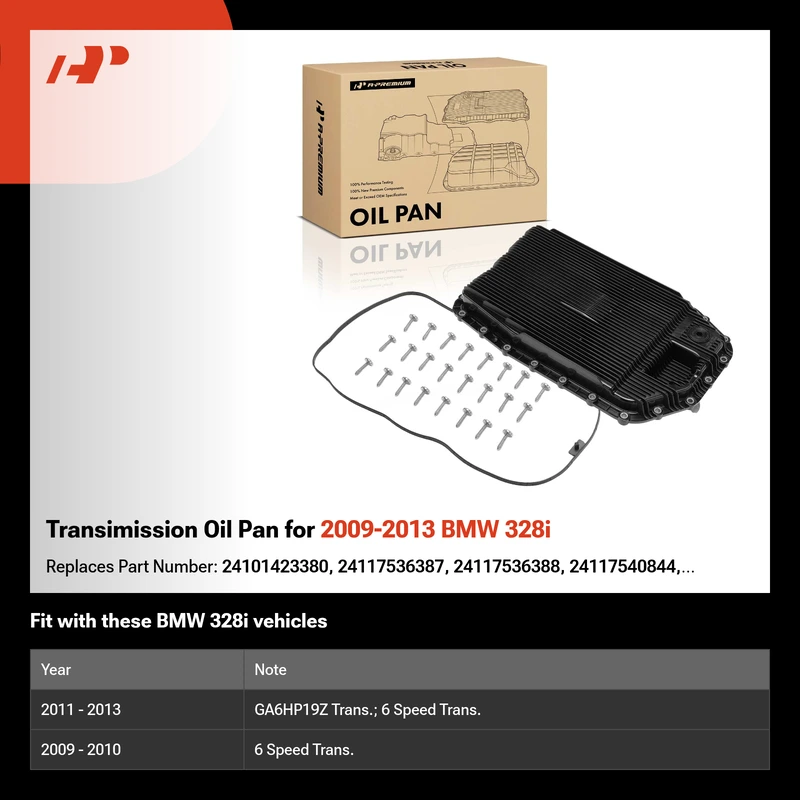 Transimission Oil Pan for 2009-2013 BMW 328i