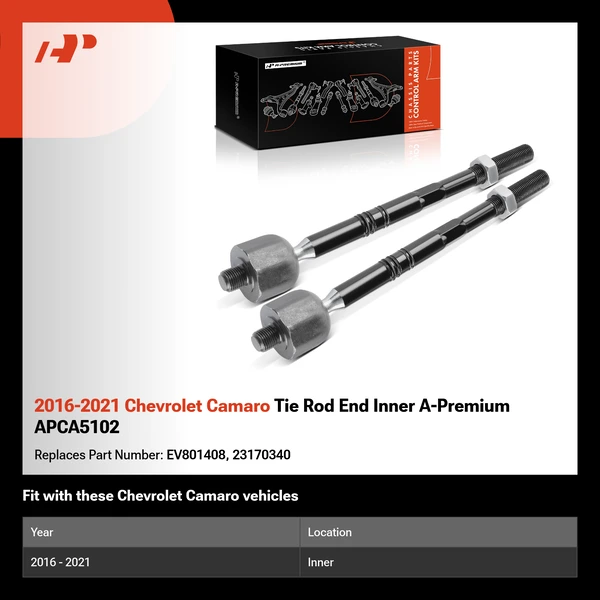 2016-2021 Chevrolet Camaro Tie Rod End Inner A-Premium APCA5102