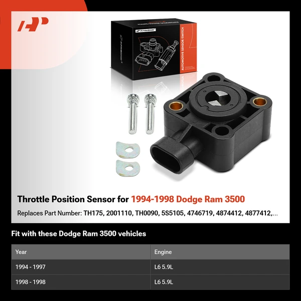 Throttle Position Sensor for 1994-1998 Dodge Ram 3500