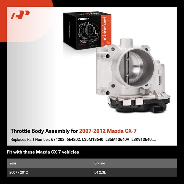 Throttle Body Assembly for 2007-2012 Mazda CX-7