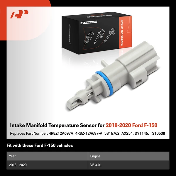 Intake Manifold Temperature Sensor for 2018-2020 Ford F-150