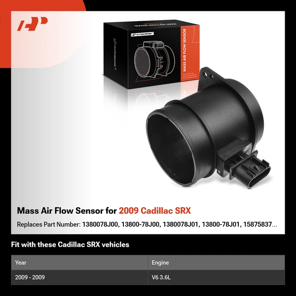 Mass Air Flow Sensor for 2009 Cadillac SRX