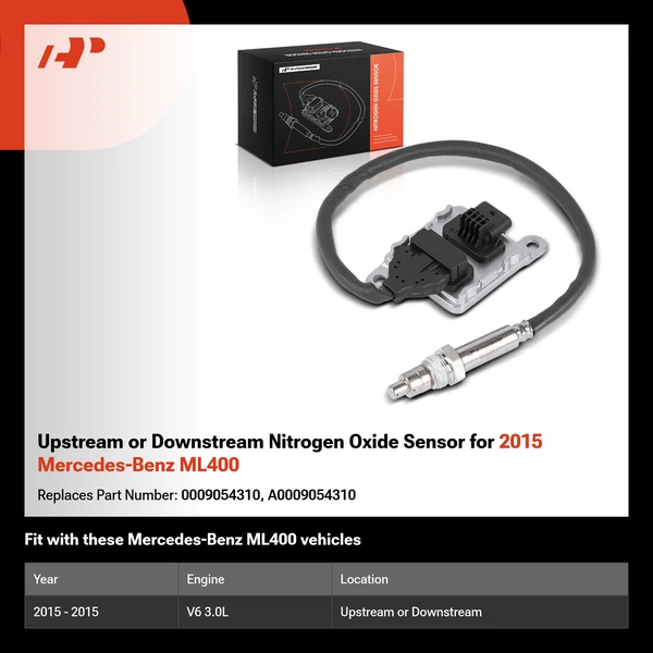 Upstream or Downstream Nitrogen Oxide Sensor for 2015 Mercedes-Benz ML400