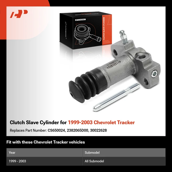 Clutch Slave Cylinder for 1999-2003 Chevrolet Tracker