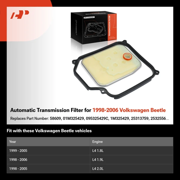 Automatic Transmission Filter for 1998-2006 Volkswagen Beetle