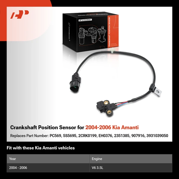 Crankshaft Position Sensor for 2004-2006 Kia Amanti