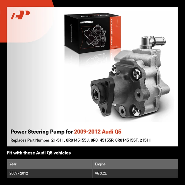 Power Steering Pump for 2009-2012 Audi Q5