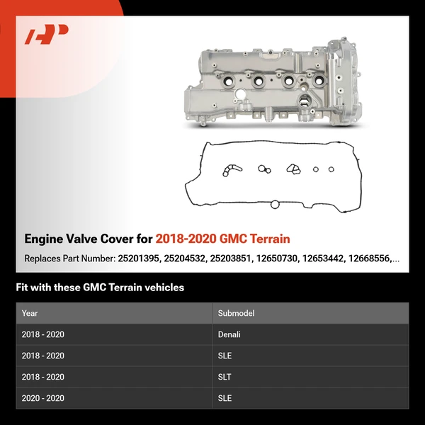 Engine Valve Cover for 2018-2020 GMC Terrain