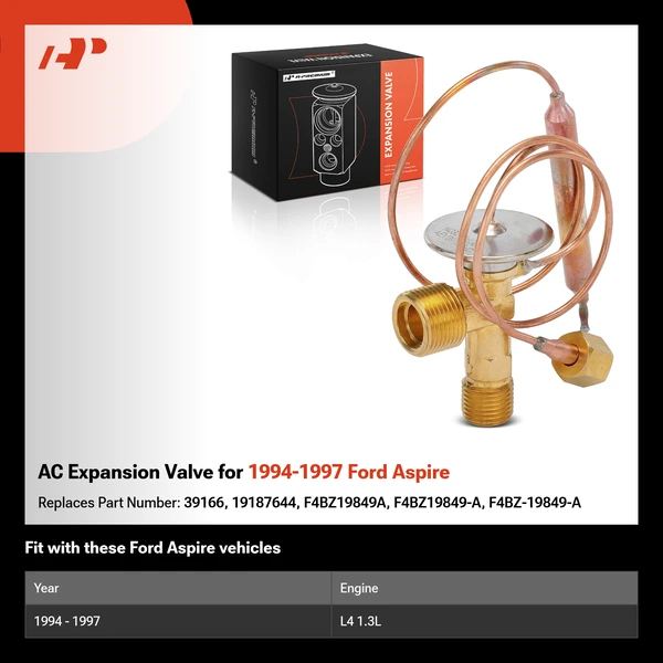 AC Expansion Valve for 1994-1997 Ford Aspire