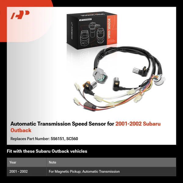 Automatic Transmission Speed Sensor for 2001-2002 Subaru Outback
