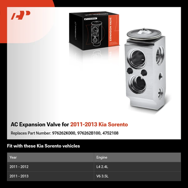 AC Expansion Valve for 2011-2013 Kia Sorento