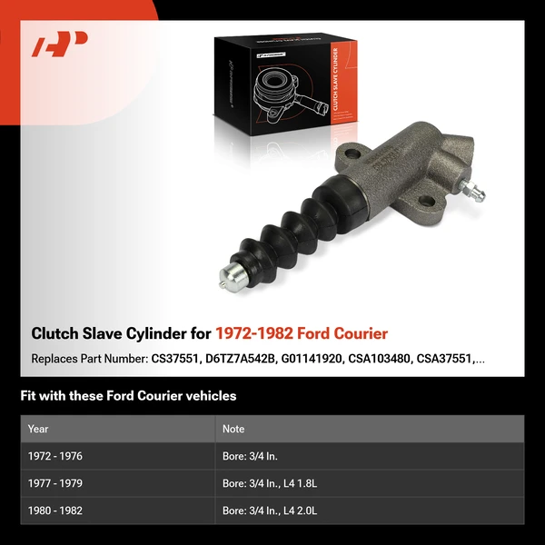 Clutch Slave Cylinder for 1972-1982 Ford Courier