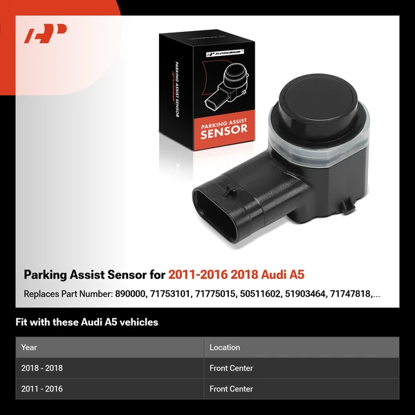 Parking Assist Sensor for 2011-2016 2018 Audi A5