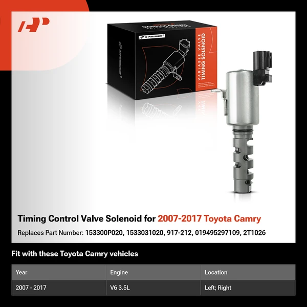 Timing Control Valve Solenoid for 2007-2017 Toyota Camry