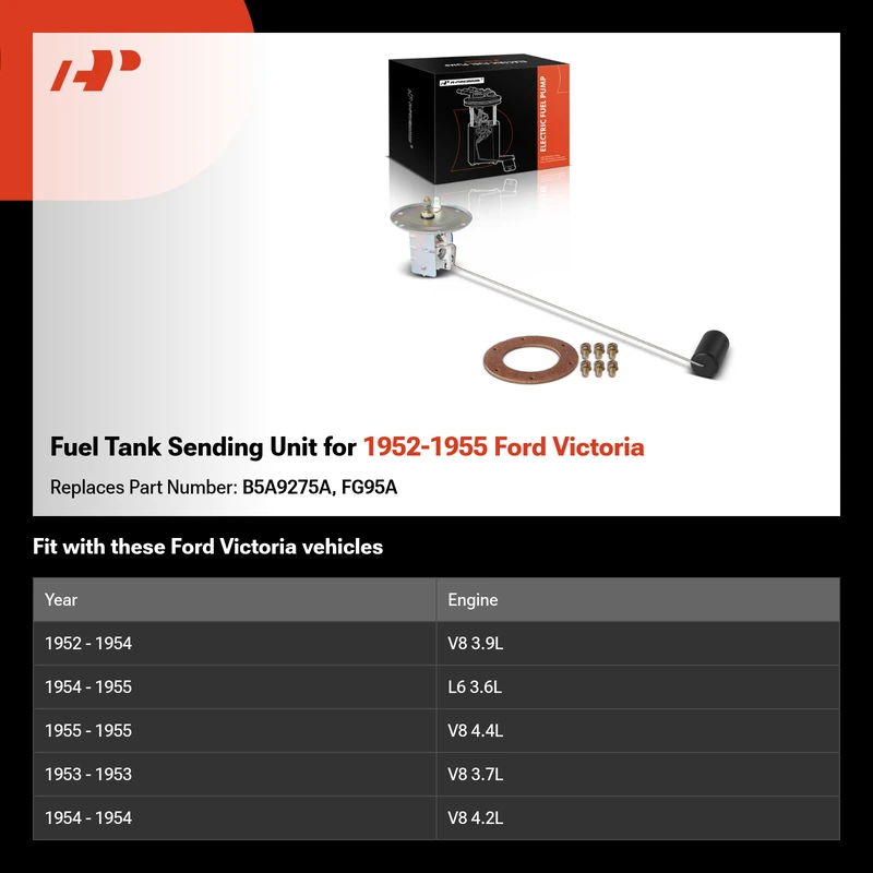 Fuel Tank Sending Unit for 1952-1955 Ford Victoria