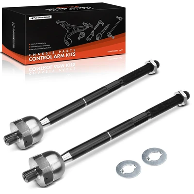 2 Pcs Front Inner Tie Rod End