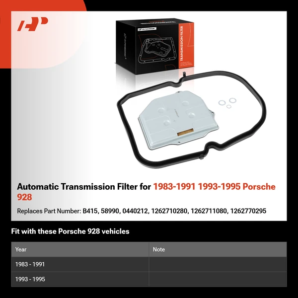 Automatic Transmission Filter for 1983-1991 1993-1995 Porsche 928