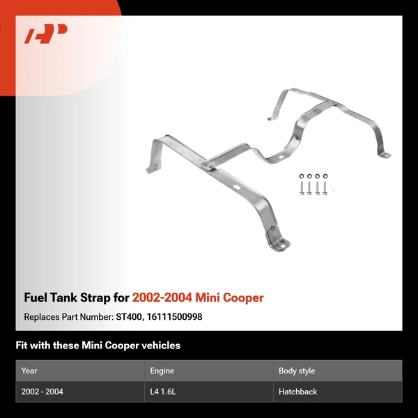 Fuel Tank Strap for 2002-2004 Mini Cooper