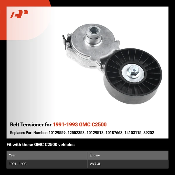 Belt Tensioner for 1991-1993 GMC C2500