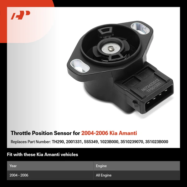 Throttle Position Sensor for 2004-2006 Kia Amanti