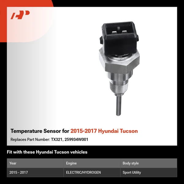 Temperature Sensor for 2015-2017 Hyundai Tucson
