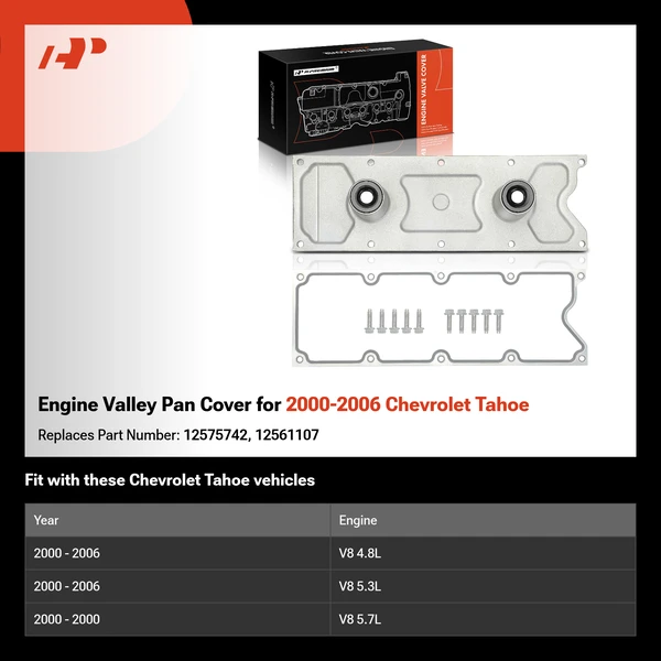 Engine Valley Pan Cover for 2000-2006 Chevrolet Tahoe
