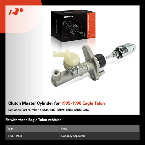Clutch Master Cylinder for 1995-1998 Eagle Talon