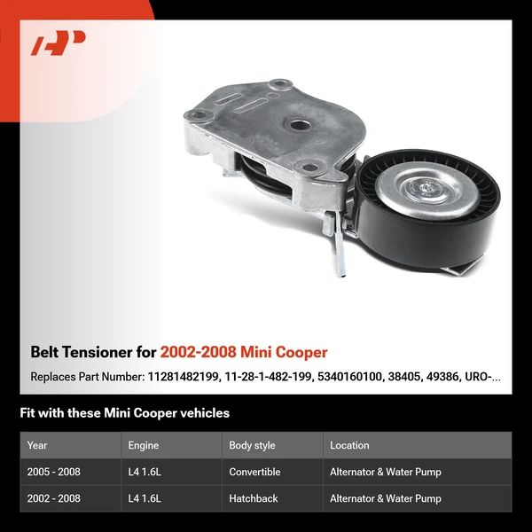 Belt Tensioner for 2002-2008 Mini Cooper
