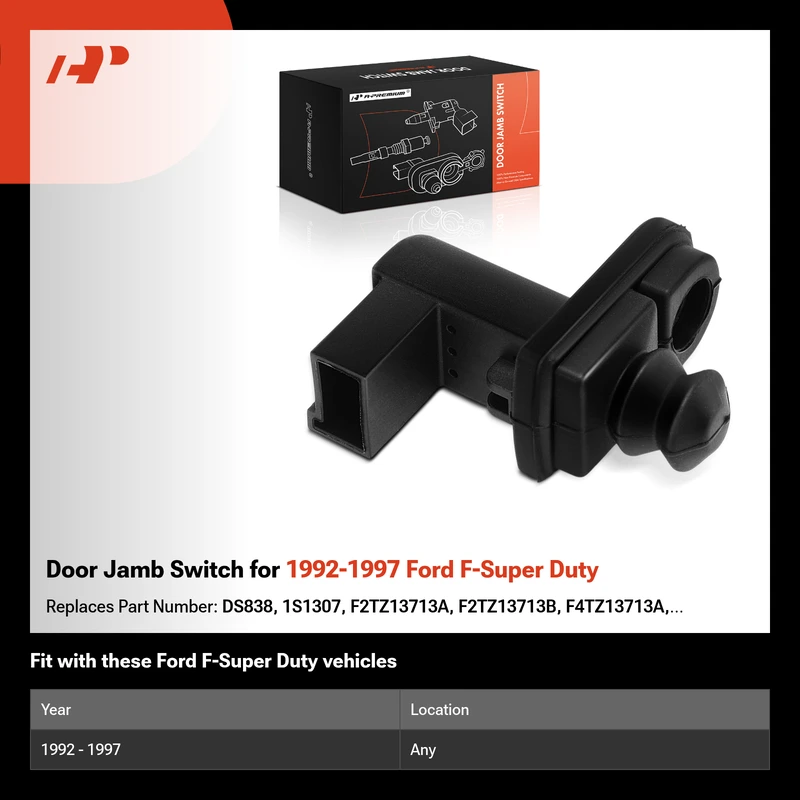 Door Jamb Switch for 1992-1997 Ford F-Super Duty