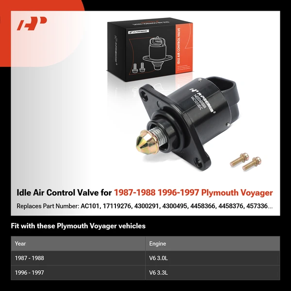 Idle Air Control Valve for 1987-1988 1996-1997 Plymouth Voyager